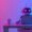 Robot working on a laptop, representing building a website with AI